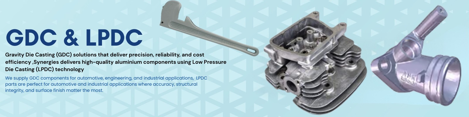 High-Quality GDC & LPDC Casting Exporter in India